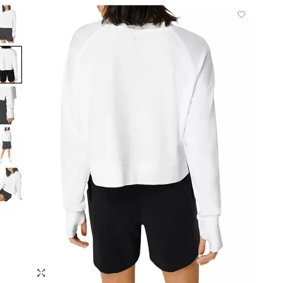 Sweaty Betty - After Class Cropped Sweatshirt - Picture 1 of 7